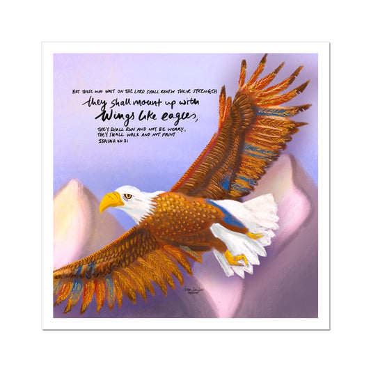 Eagle Wings Fine Art Print